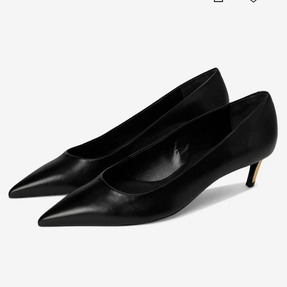 SCHUTZ Black and Gold Heels - Picture 2 of 12